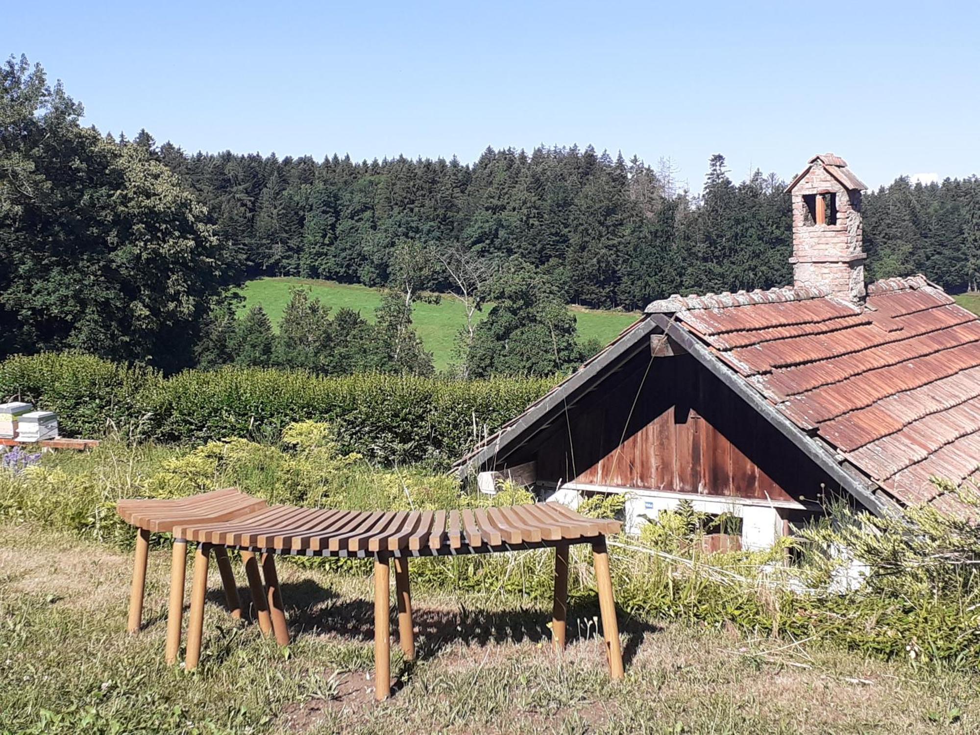 Bed and Breakfast Les Abeilles à Romont Extérieur photo